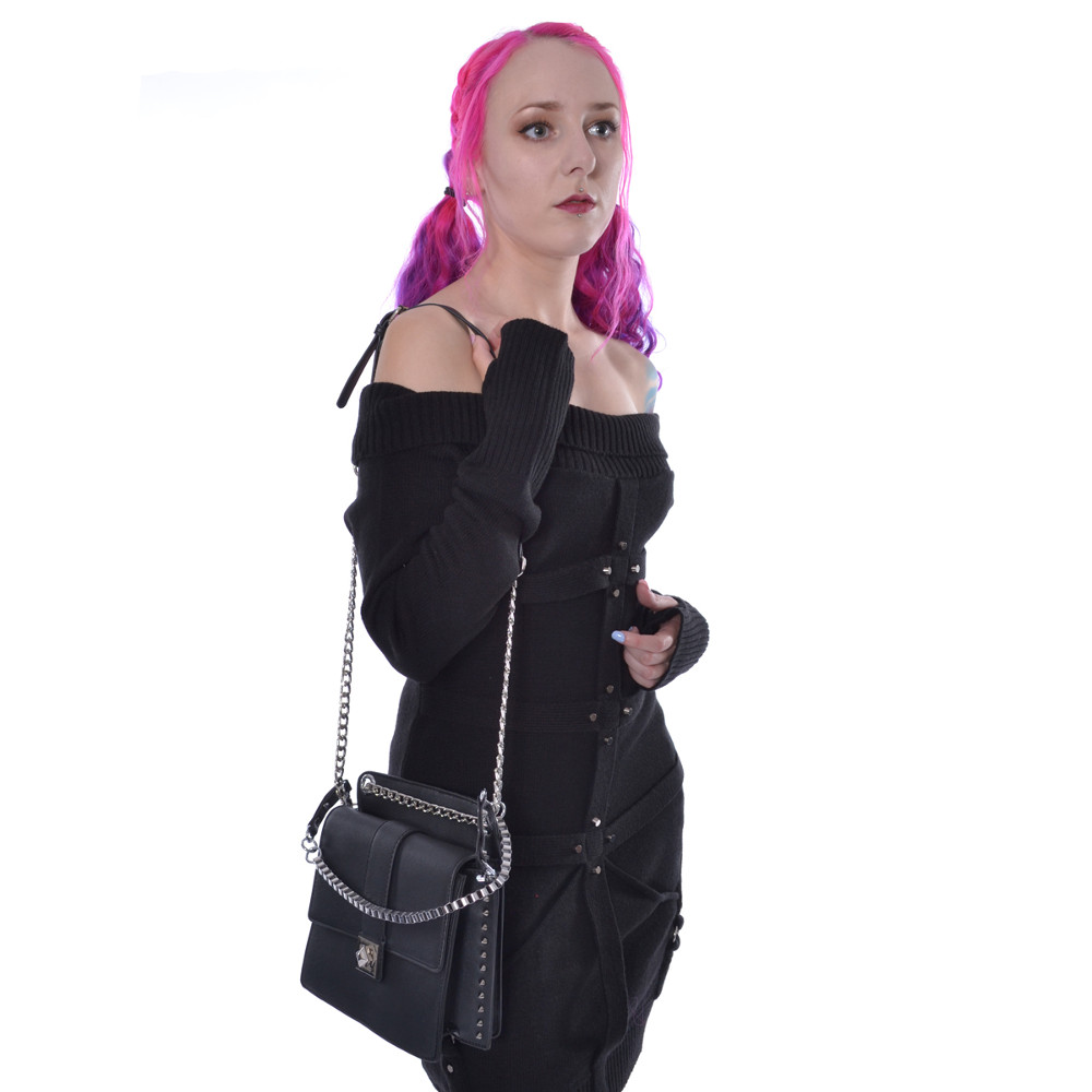 Vixxsin - SARAH Schoudertas - Zwart